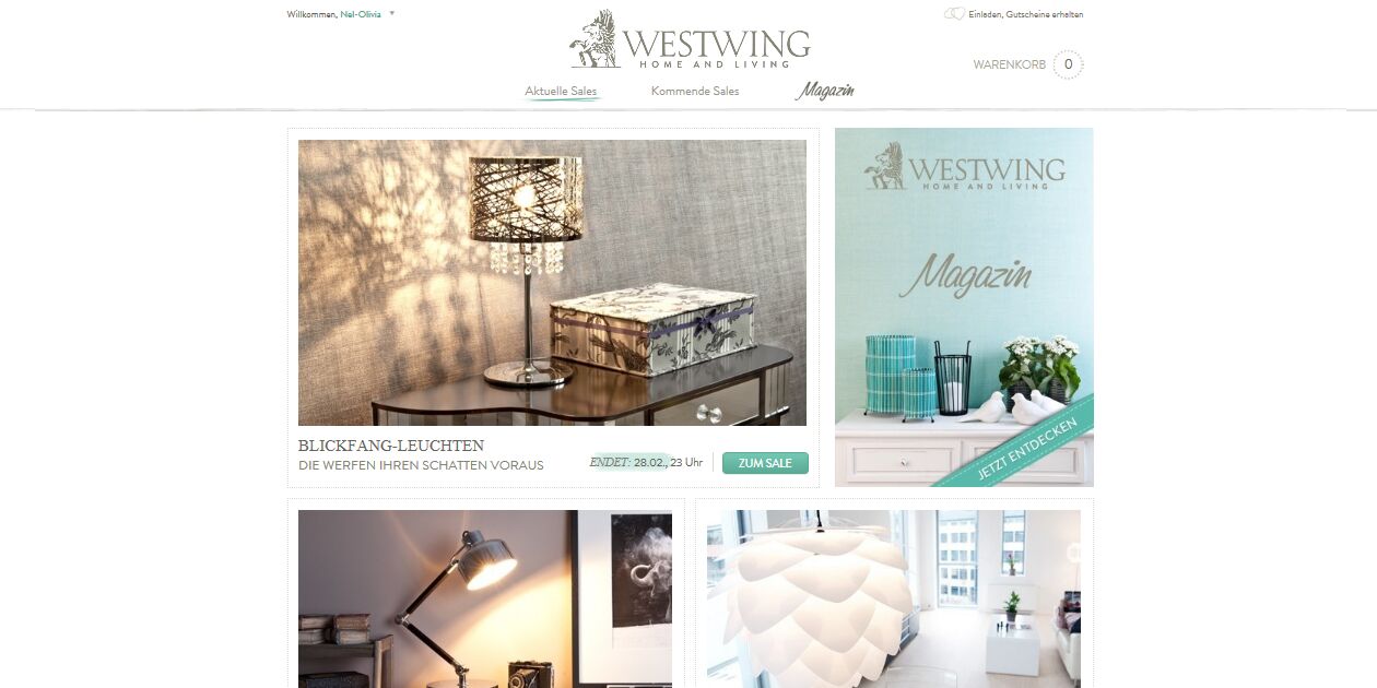 Westwing Website