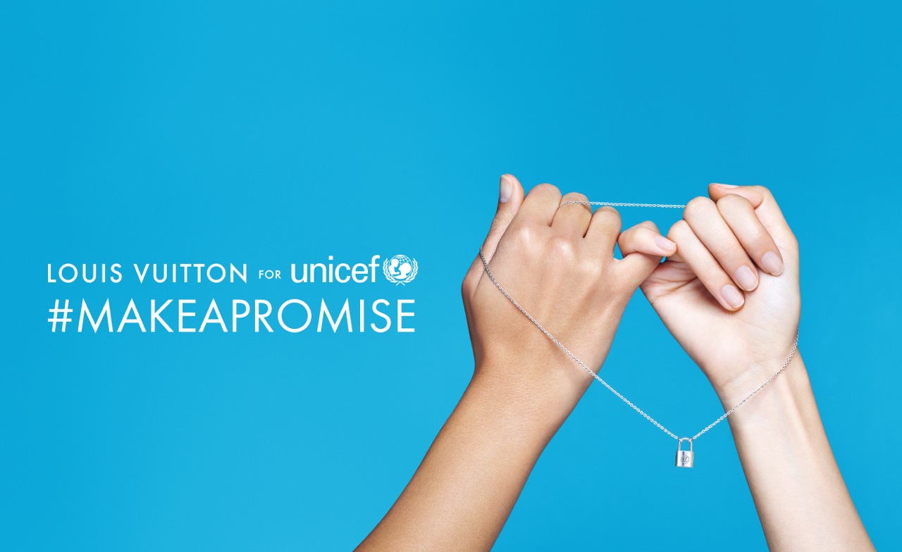 MAKE A PROMISE LOUIS VUITTON UNICEF